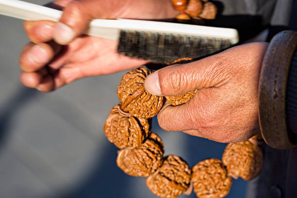 how to clean rudraksha